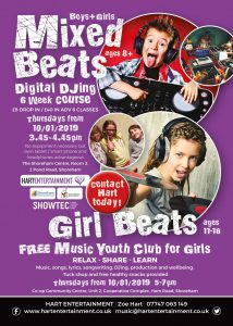 DJ Workshop and Girls FREE music youth club